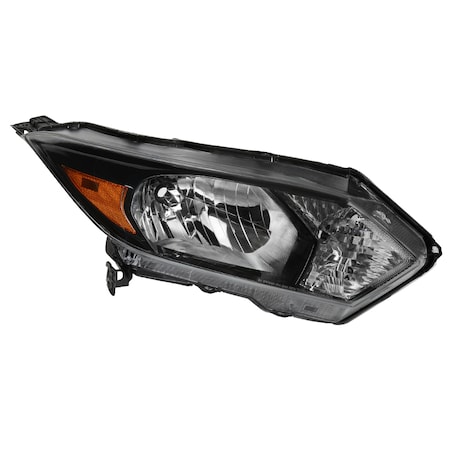 Spec-D Tuning 15-18 Honda Hrv Headlight Glossy Black- Left 2LH-HRV15GB-R-RS